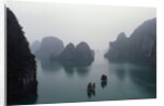 Junks in Ha Long Bay by Anonymous