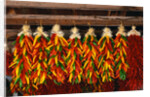 Hanging Chili Peppers by Anonymous