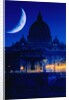 St. Peter's Basilica at Night by Anonymous