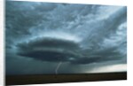 Lightning Striking the Ground by Anonymous