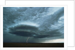 Lightning Striking the Ground by Anonymous