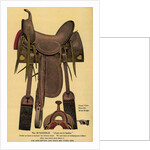 Postcard of a Horse Saddle by Anonymous