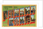 Greeting Card from the Panama Canal by Anonymous