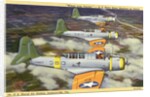 US Navy Scout Bombers on Patrol by Anonymous