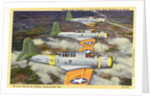 US Navy Scout Bombers on Patrol by Anonymous