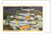 US Navy Scout Bombers on Patrol by Anonymous