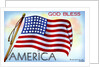 God Bless America Postcard by Anonymous