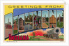 Greeting Card from Richmond, Indiana by Anonymous