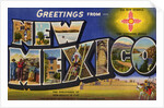Greeting Card from New Mexico by Anonymous