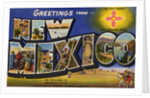 Greeting Card from New Mexico by Anonymous