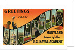 Greeting Card from Annapolis, Maryland by Anonymous