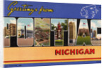 Greeting Card from Pontiac, Michigan by Anonymous