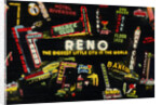 Montage of Neon Signs in Reno by Corbis