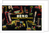 Montage of Neon Signs in Reno by Corbis