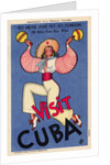 Visit Cuba Postcard by Conrado Massaguer