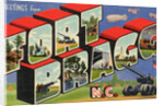 Greeting Card from Fort Bragg, North Carolina by Anonymous