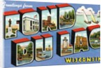 Greeting Card from Fond du Lac, Wisconsin by Anonymous