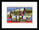 Greeting Card from Fort Riley, Kansas by Anonymous