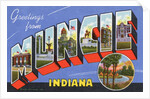 Greeting Card from Muncie, Indiana by Anonymous