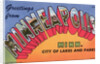 Greeting Card from Minneapolis, Minnesota by Anonymous