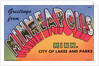 Greeting Card from Minneapolis, Minnesota by Anonymous