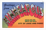 Greeting Card from Minneapolis, Minnesota by Anonymous