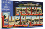 Greeting Card from the Pennsylvania Turnpike by Anonymous