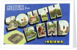 Greeting Card from South Bend, Indiana by Anonymous