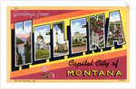 Greeting Card from Helena, Montana by Anonymous