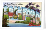 Greeting Card from Rockford, Illinois by Anonymous