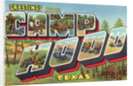 Greeting Card from Camp Hood, Texas by Anonymous