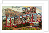 Greeting Card from San Bernardino, California by Anonymous