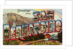 Greeting Card from San Bernardino, California by Anonymous