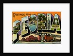 Greetings from Peoria, Illinois Postcard by Anonymous