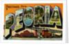 Greetings from Peoria, Illinois Postcard by Anonymous