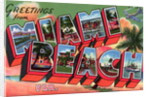 Greeting Card from Miami Beach, Florida by Anonymous