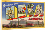 Greeting Card from Mesa, Arizona by Anonymous