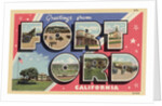 Greeting Card from Fort Ord, California by Anonymous