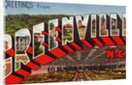 Greeting Card from Greenville, North Carolina by Anonymous
