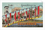 Greeting Card from Bakersfield, California by Anonymous