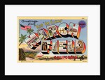 Greeting Card from March Field by Anonymous