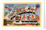 Greeting Card from March Field by Anonymous