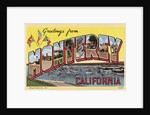 Greeting Card from Monterey, California by Anonymous