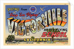 Greeting Card from Victorville Army Flying School by Anonymous