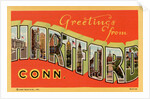 Greeting Card from Hartford, Connecticut by Anonymous