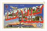 Greeting Card from Ft. Benning Infantry School by Anonymous