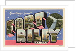 Greeting Card from Fort Riley by Anonymous