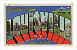 Greeting Card from Louisville, Kentucky by Anonymous