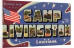 Greeting Card from Camp Livingston by Anonymous