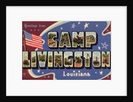 Greeting Card from Camp Livingston by Anonymous